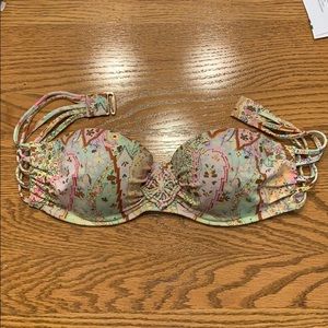 Victoria Secret paisley pattern bandeau top